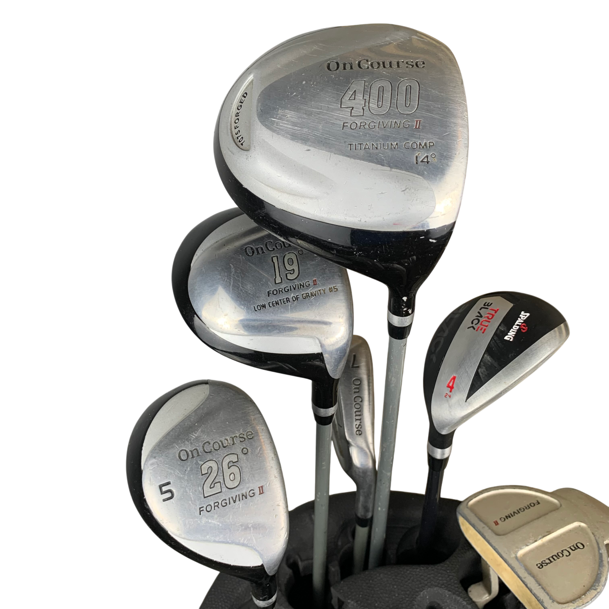 OnCourse Komplet Sæt M. Bag / Flex Ladies / Graphite galleri billede 4 - brugt golf udstyr i god stand