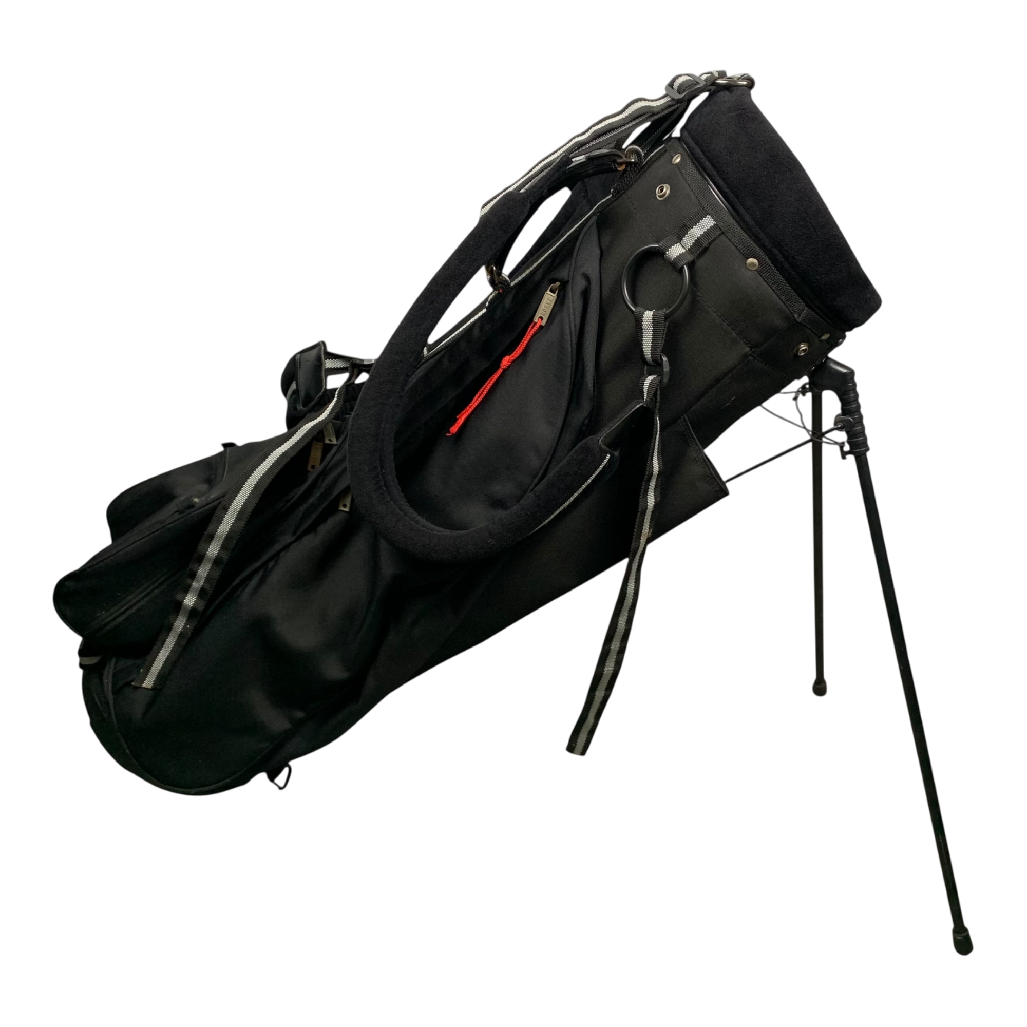 Jason Stand Bag / 4-Way / Black galleri billede 4 - brugt golf udstyr i god stand